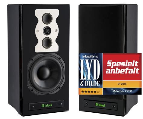 Mcintosh Lyd And Bilde On Mcintosh Xr50 Speakers Small