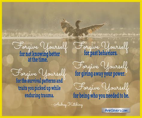 How To Forgive Yourself Quotes And Tips Ann Silvers Ma