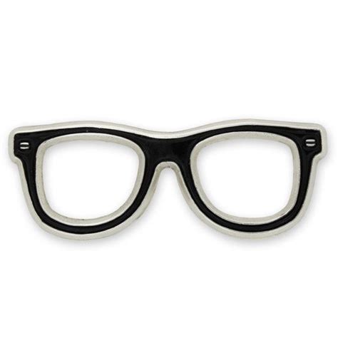 Eyeglasses Lapel Pin Black Glasses Frames Lapel Pins Enamel Lapel Pin