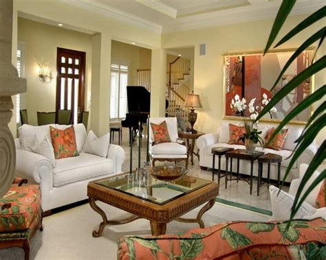Since palm trees don't come in a large variety of colors, you find the natural colors found on them to use in the decor. Designing a Palm Tree Themed Living Room