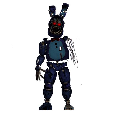 Nightmare Withered Bonnie V3 Nightmare Bonnie Render By Hectormkg Vrogue
