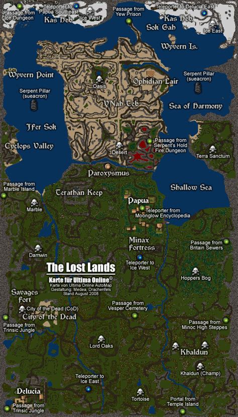 Lost Lands Map