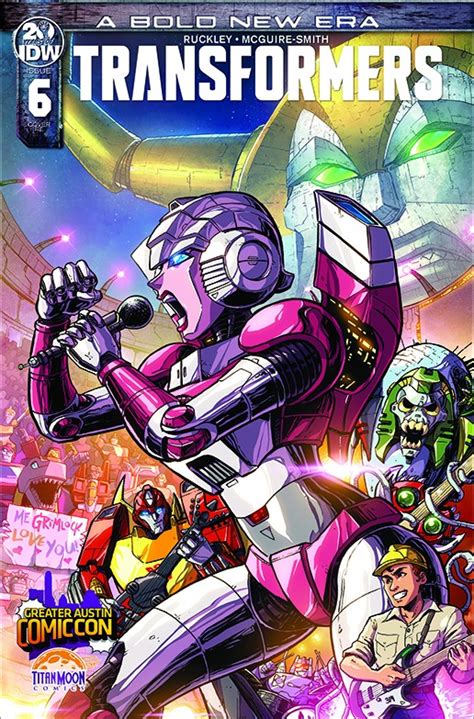 2007 yapımı shia labeouf'lu filmle transformers 6 i̇çin hazırlıklara başlandı. IDW Transformers #6 Greater Austin Comic-Con Exclusive ...
