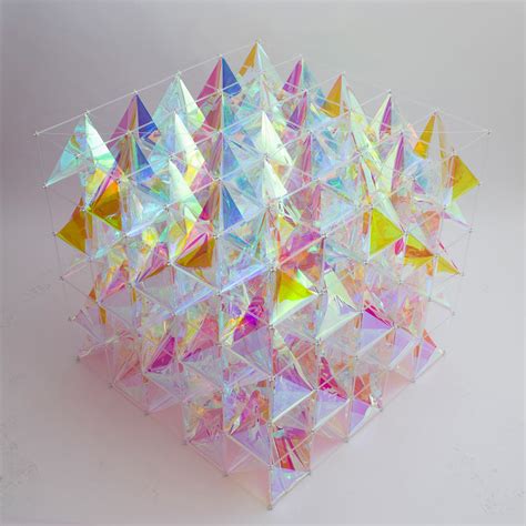 An Iridescent Kite Made From 3m™ Dichroic Glass Finishes