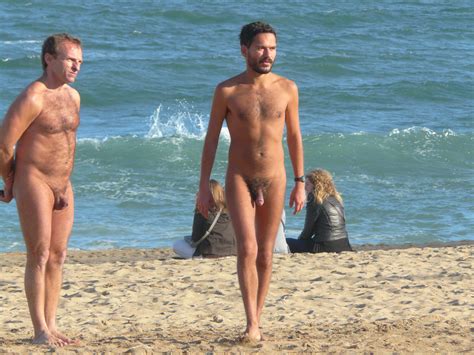 Angel And Cidi Stroll Naked At Barcelona S Nude Beach The Parting