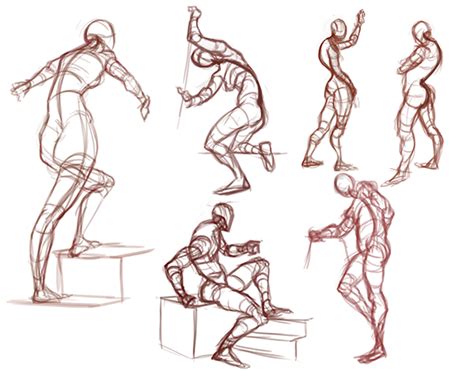 Gesture Drawing Examples