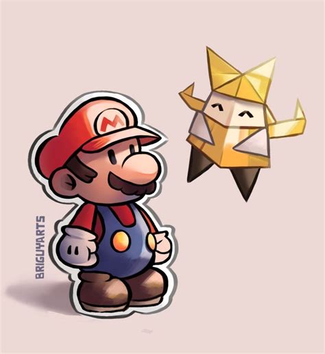 Arts And Crafts 10 Adorable Pieces Of Paper Mario Fan Art That Nintendo Fans Will Love Laptrinhx