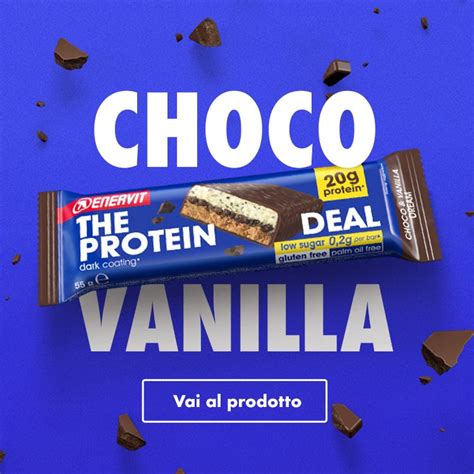 Snack Proteici Per Una Vita Attiva Enervit The Protein Deal