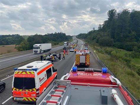 Mehrere Verletzte Bei Verkehrsunfall Mit Vier Autos Oberhessen Live