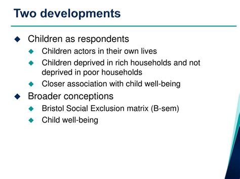 Ppt Child Poverty And Social Exclusion Jonathan Bradshaw Powerpoint