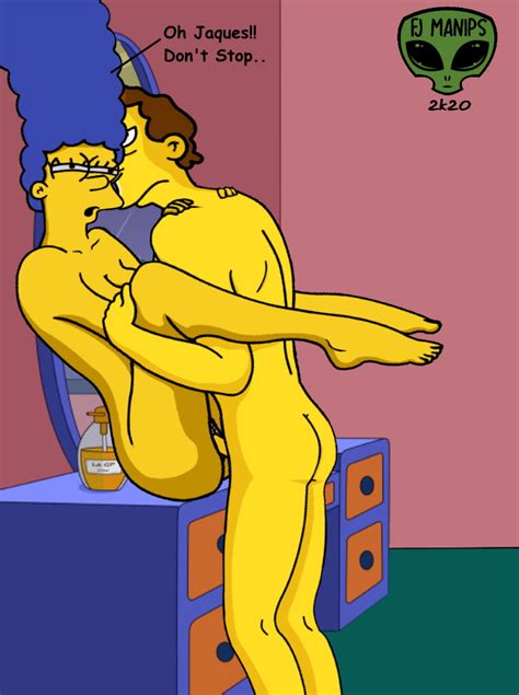 Rule 34 Caption Feet Feet Up Fjm Marge Simpson On Table Orgasm Face Sex Text The Simpsons
