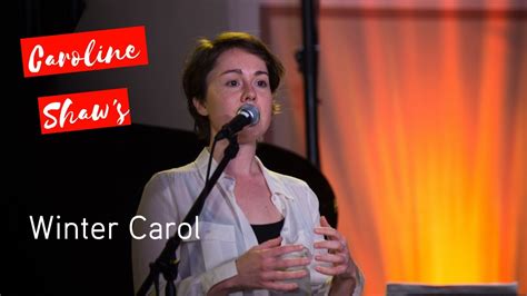 Live Performance Of Caroline Shaws Winter Carol Music On Main Youtube