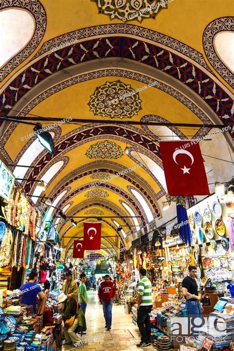 Grand Bazaar Istanbul Turkey Stock Photo Picture And Rights Managed