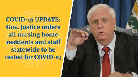Covid 19 Update Gov Justice Orders All Nursing Home Residents And