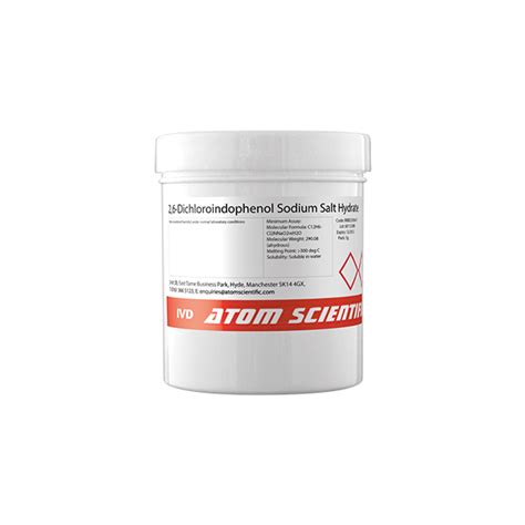 26 Dichloroindophenol Sodium Salt Hydrate Apc Pure