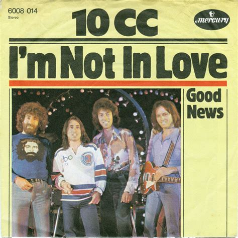 10 Cc Im Not In Love 1975 Vinyl Discogs