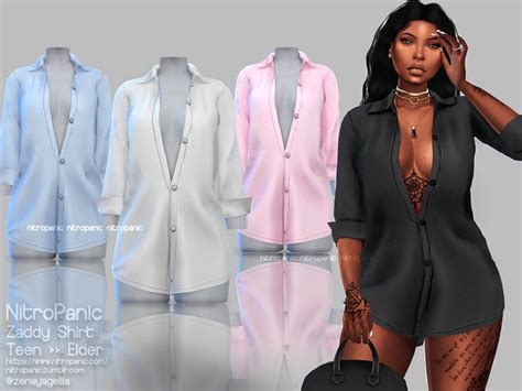 Sims 4 Alpha Clothing Cc