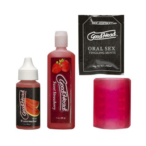 Goodhead Fundamentals The Ultimate Oral Sex Kit Premium Sex Toys