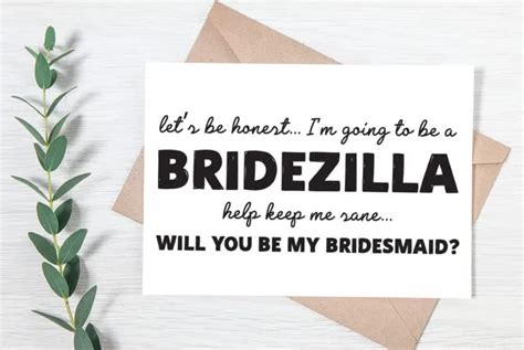 Free Printable Will You Be My Bridesmaid Cards Pjs And Paint