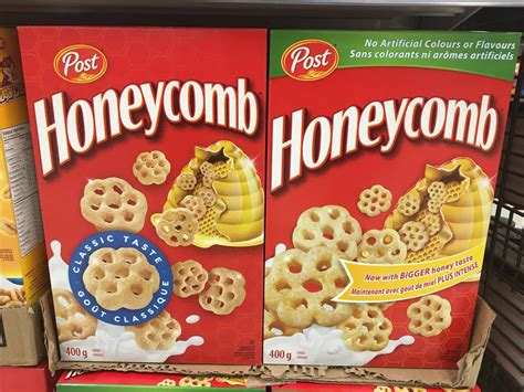 Spooned And Spotted Canada Classic Taste Honeycomb Cereal Cerealously