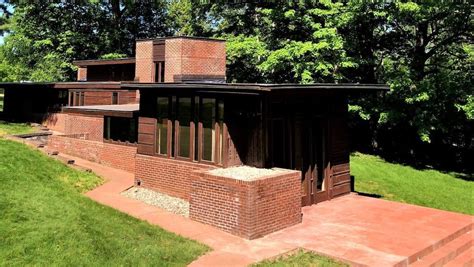 Historic Home From Frank Lloyd Wrights Usonian Period In Wisconsin
