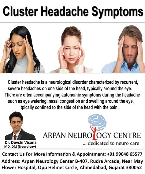 Cluster Headache Is A Neurological Disorder Characterized By