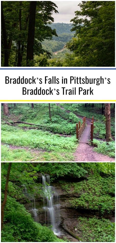 Pa Waterfalls Braddocks Falls In Pittsburghs Braddocks Trail Park