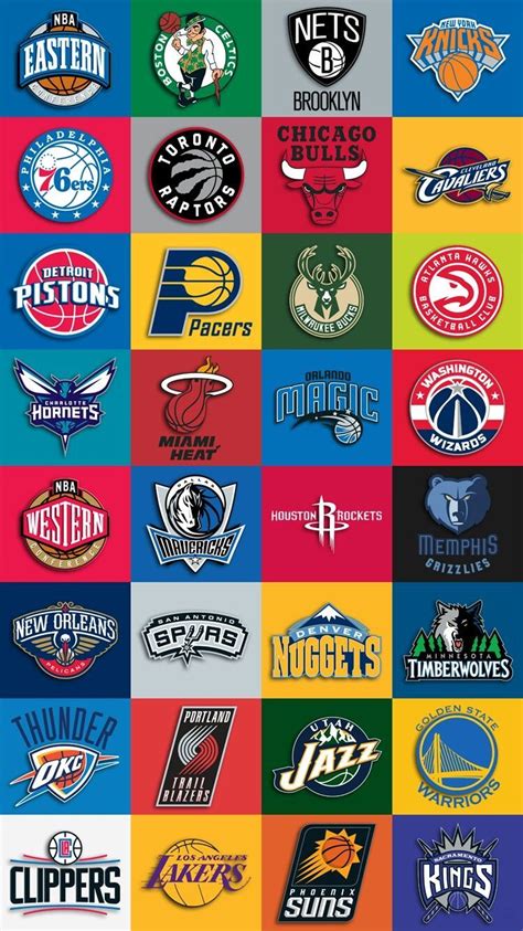 Nba Basketball Team Names And Logos