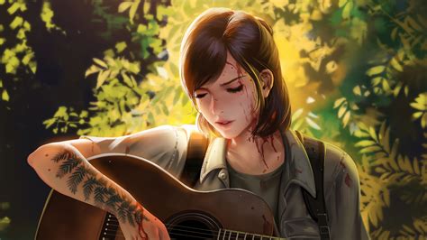 Ellie Wallpaper 4k The Last Of Us Part Ii