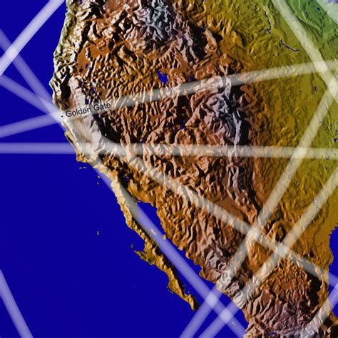 California Ley Lines With Pdf Of Large Scale Maps Of The World Ley