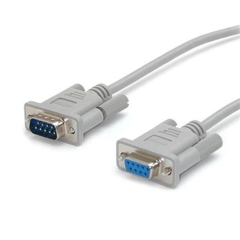 One end uses the t568a wiring standard, and the other end uses the t568b wiring standard. 15 ft Straight Through Serial Cable | Serial Cables (RS232, RS485) | StarTech.com