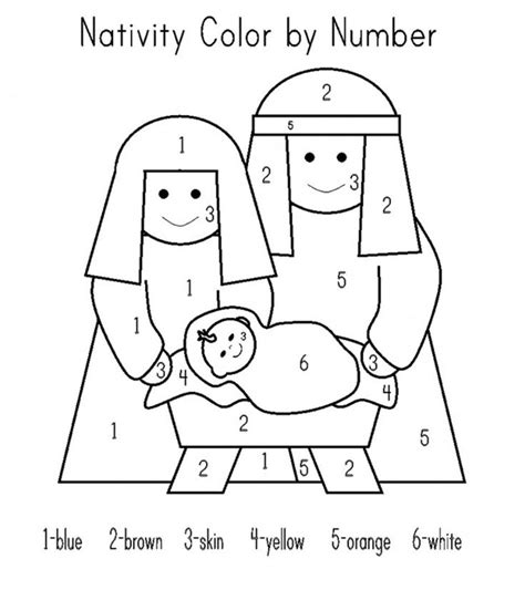 Top 10 Free Printable Nativity Coloring Pages Online Nativity
