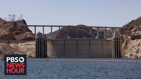 Megadrought Causes Perilously Low Water Levels At Lake Mead Youtube