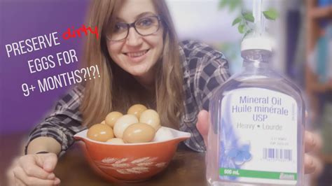 How To Clean And Preserve Fresh Eggs With Mineral Oil Hwy1 Homestead