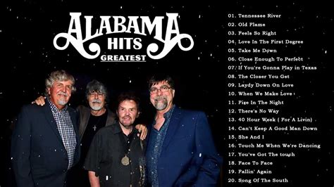 Best Songs Of Alabama Alabama Greatest Hits Playlist Alabama