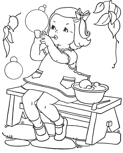 Because We Still Havent Grown Up Yet 20 Vintage Coloring Book Image