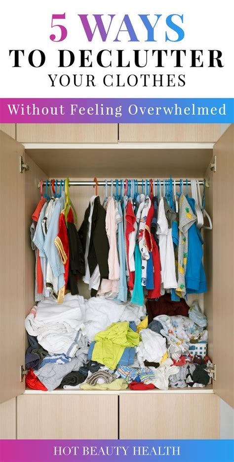 How To Declutter Clothes And Thin Out Your Closet Declutter Spring