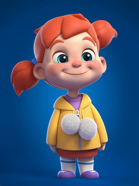 Cartoon Character Design Character Design Animation 3d Character