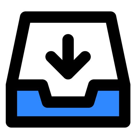 Inbox In Vector Svg Icon Svg Repo