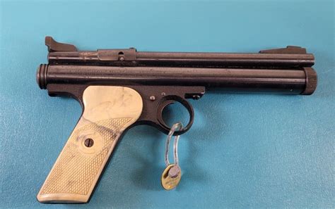 Hawthorne Crosman Model 150 Air Gun Gas Pistol Co2 In Case Provenance