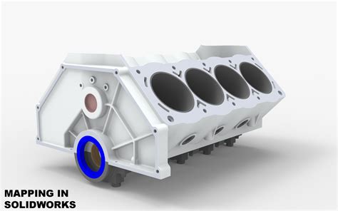 3d Engine Block Model Turbosquid 1528886