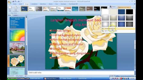 Membuat Background Di Ppt Cara Mengganti Background Ppt Udin Blog