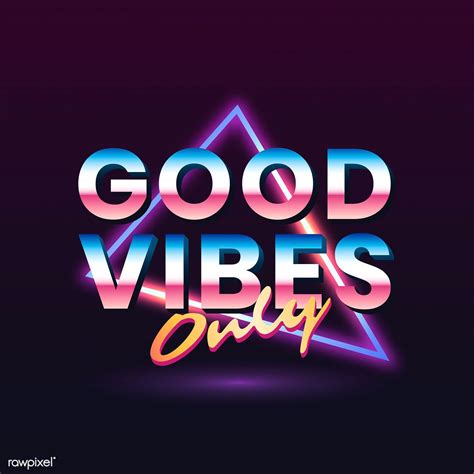 Good Vibes Only Logo Pics Aesthetic
