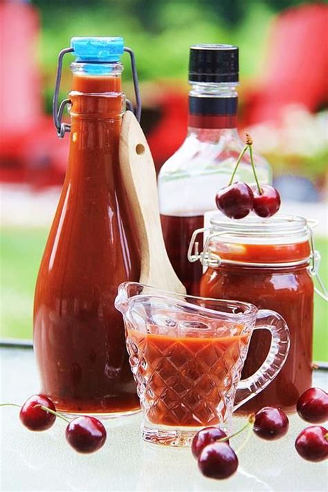 In a medium pot, combine cherries, ⅔ cup water, brown sugar, vinegar, tomato paste, garlic, salt and red pepper flakes. The Ultimate Cherry Rum BBQ Sauce. in 2020 | Bbq sauce ...