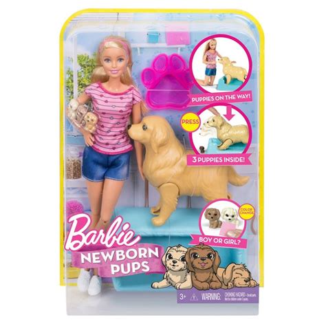 Barbie Doll Loves Animals And Now She Can Help Bring New Puppies Into