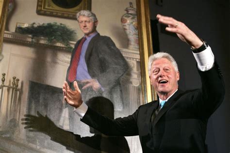 Bill Clinton Portrait Has Hidden Monica Lewinsky Reference Artist