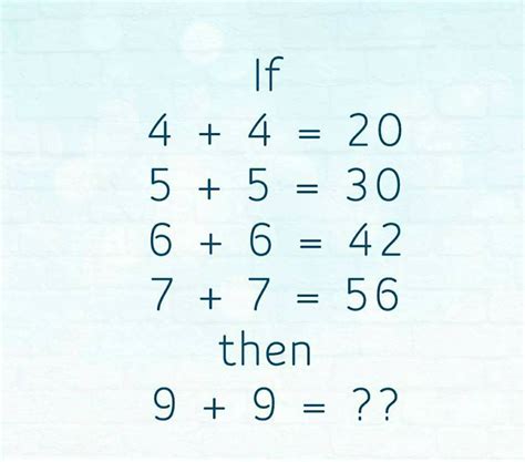 Can You Solve This Logic Number Puzzle Riddles With Answers