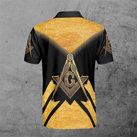 Customize Name Lodge Name And Number Freemasonry Masonic Polo Shirt