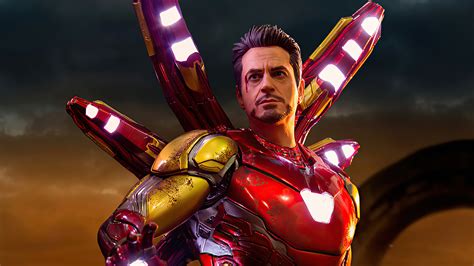 Tony Stark Iron Man Wallpaper 4k For Mobile Marvel Kahramanları