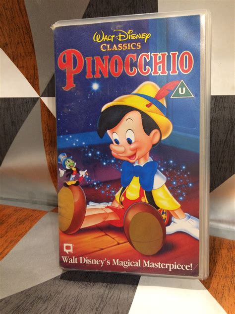 2x Walt Disney Vhs Tapes Pinocchio And Peter Pan In Return To Neverland